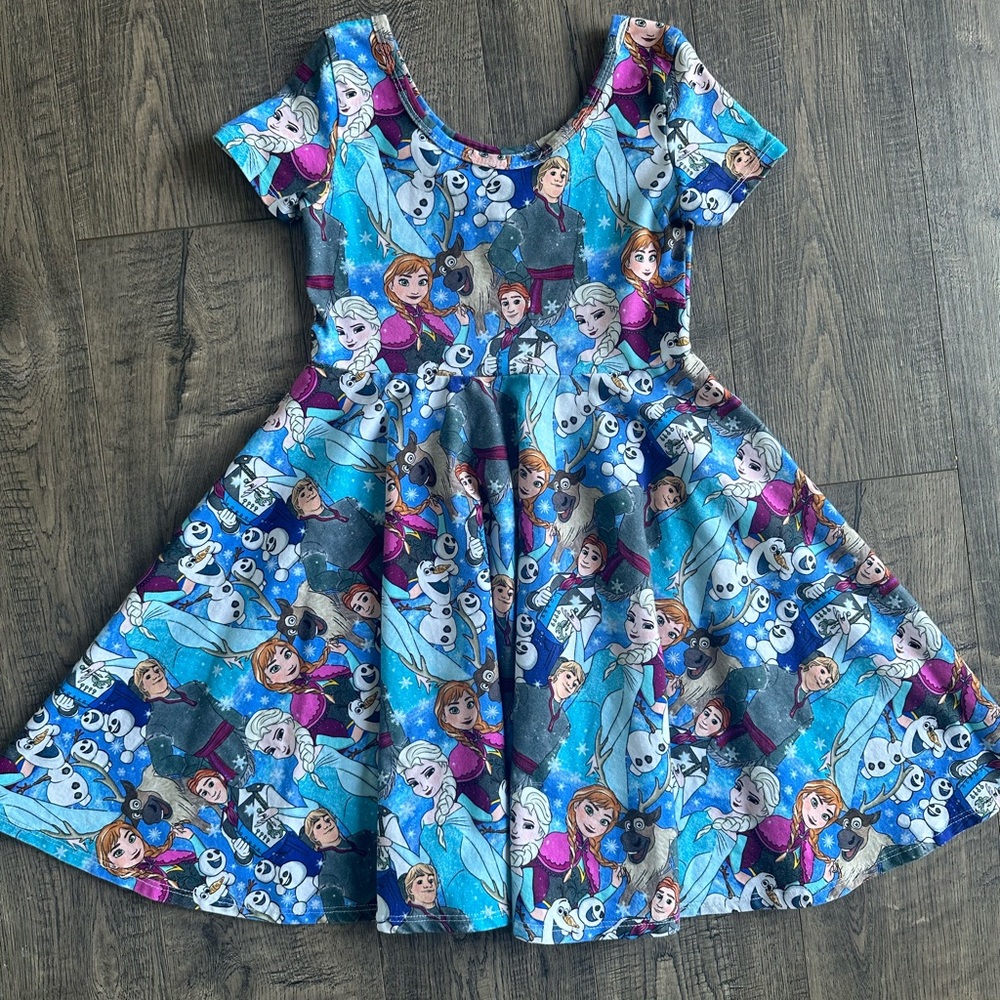 Wild Rich Kids Frozen Twirl Dress 7/8